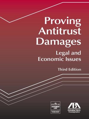 cover image of Proving Antitrust Damages